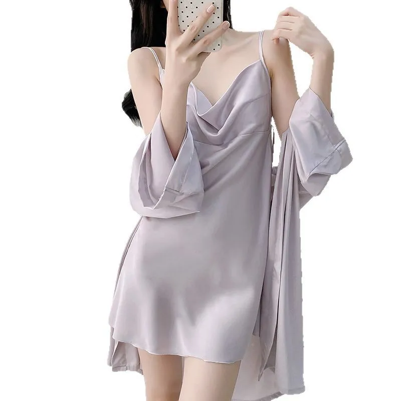 Ночная рубашка mingmingwang с нагрудником - Фотография_5