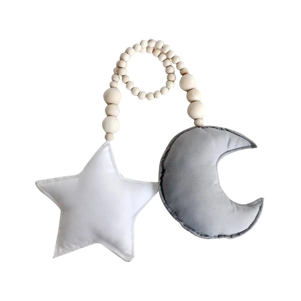 Лунная звезда, деревянные бусины - Фотография_5