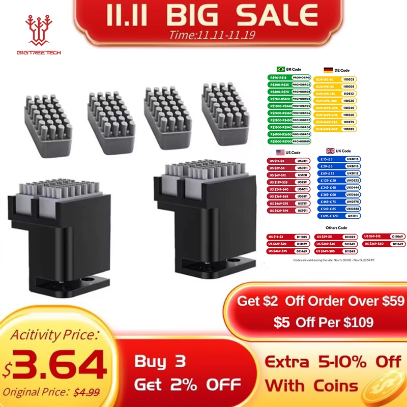 Bigtreetech panda brush px многоматериальная