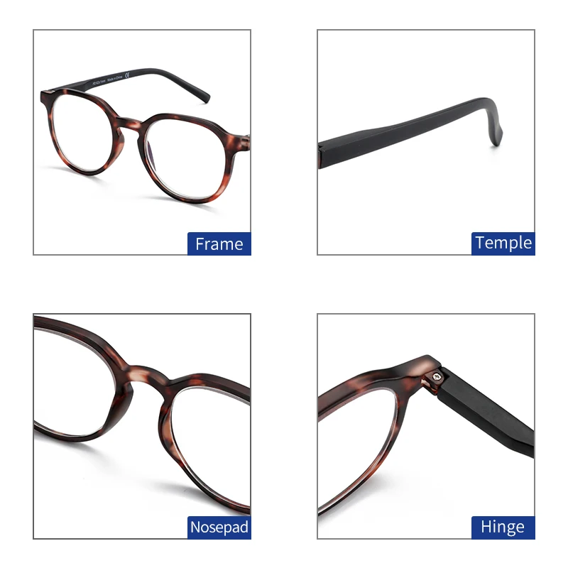 Bluemoky ретро круглые очки по - Фотография_5