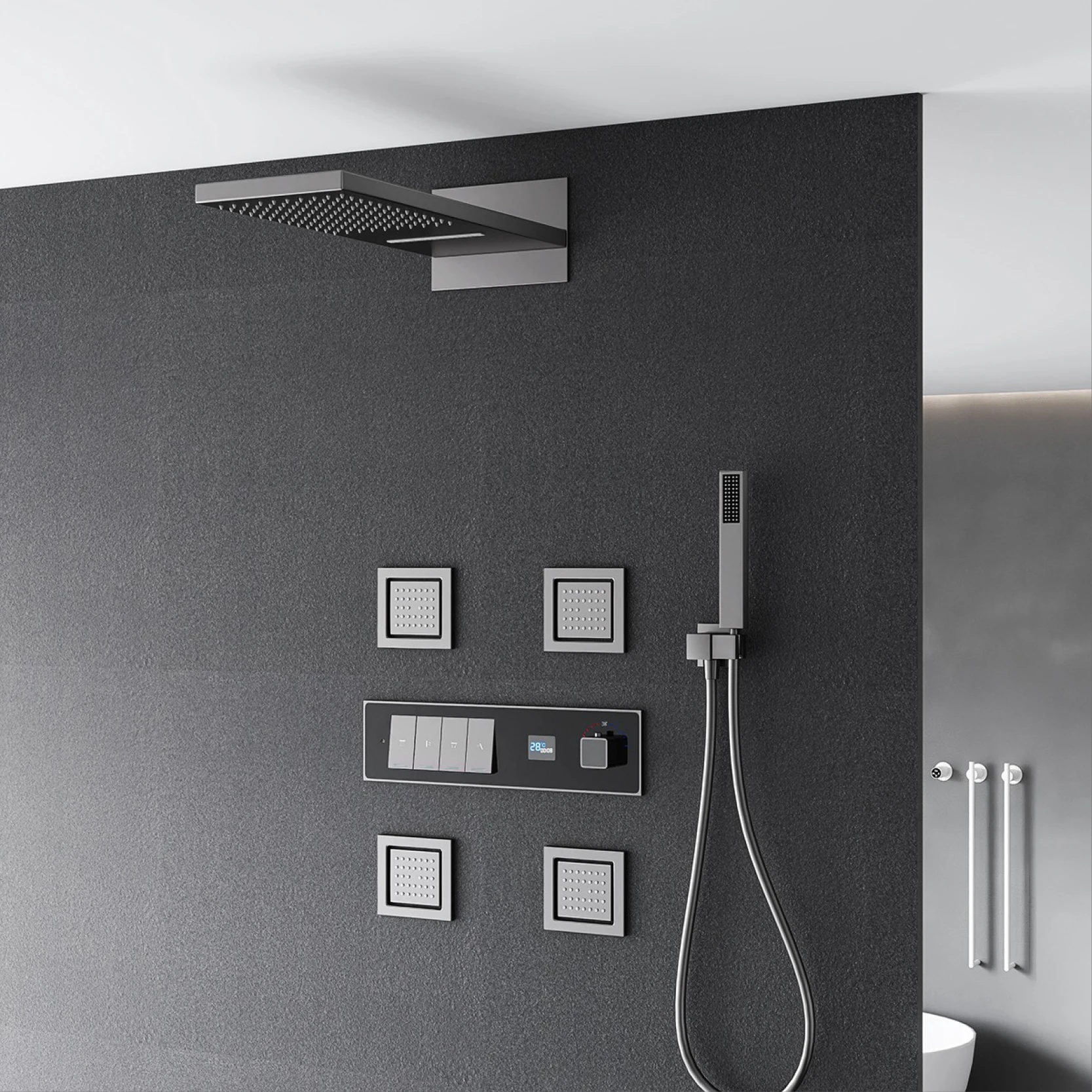 Пистолет, серая латунь - Фотография_2