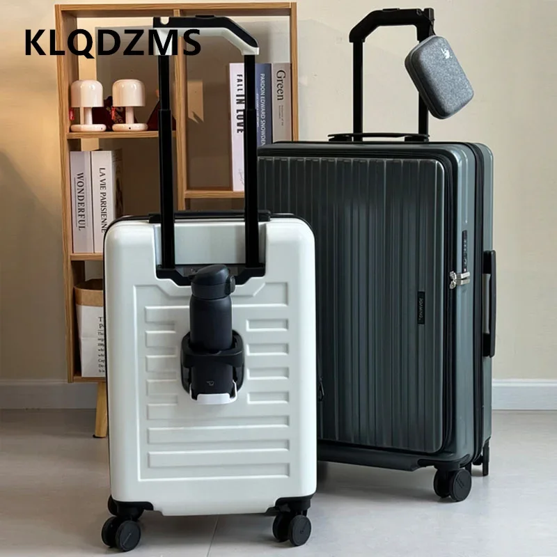Klqdzms высококачественный чемодан из абс-пластика + пк - Фотография_3