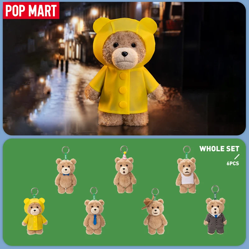Pop mart ted2 плюшевый мишка