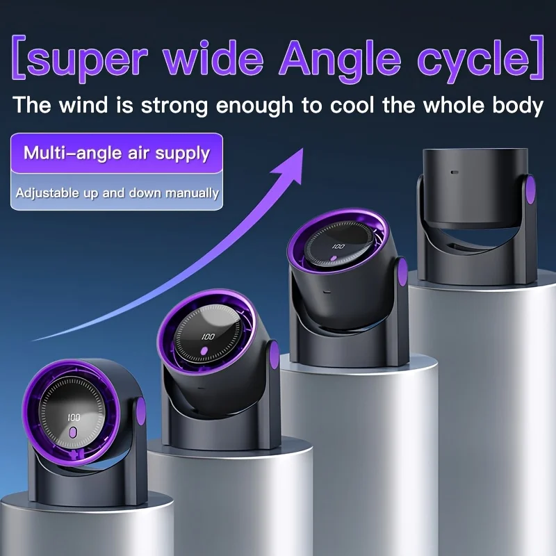 100-скоростной настольный вентилятор - Фотография_4