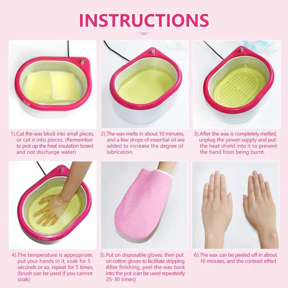 Полный набор нагревателей парафинового воска - Фотография_4