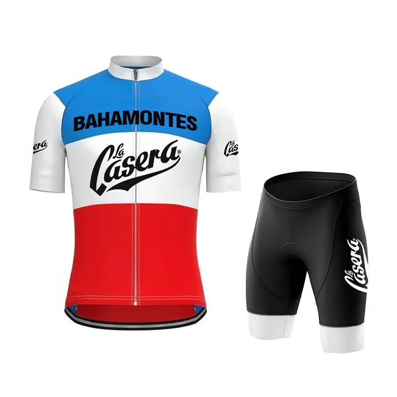 Мужской велосипедный трикотаж la casera team 1973