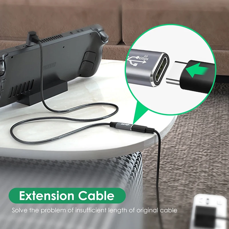 Удлинительный кабель usb c 3.1 типа c pd100w - Фотография_5