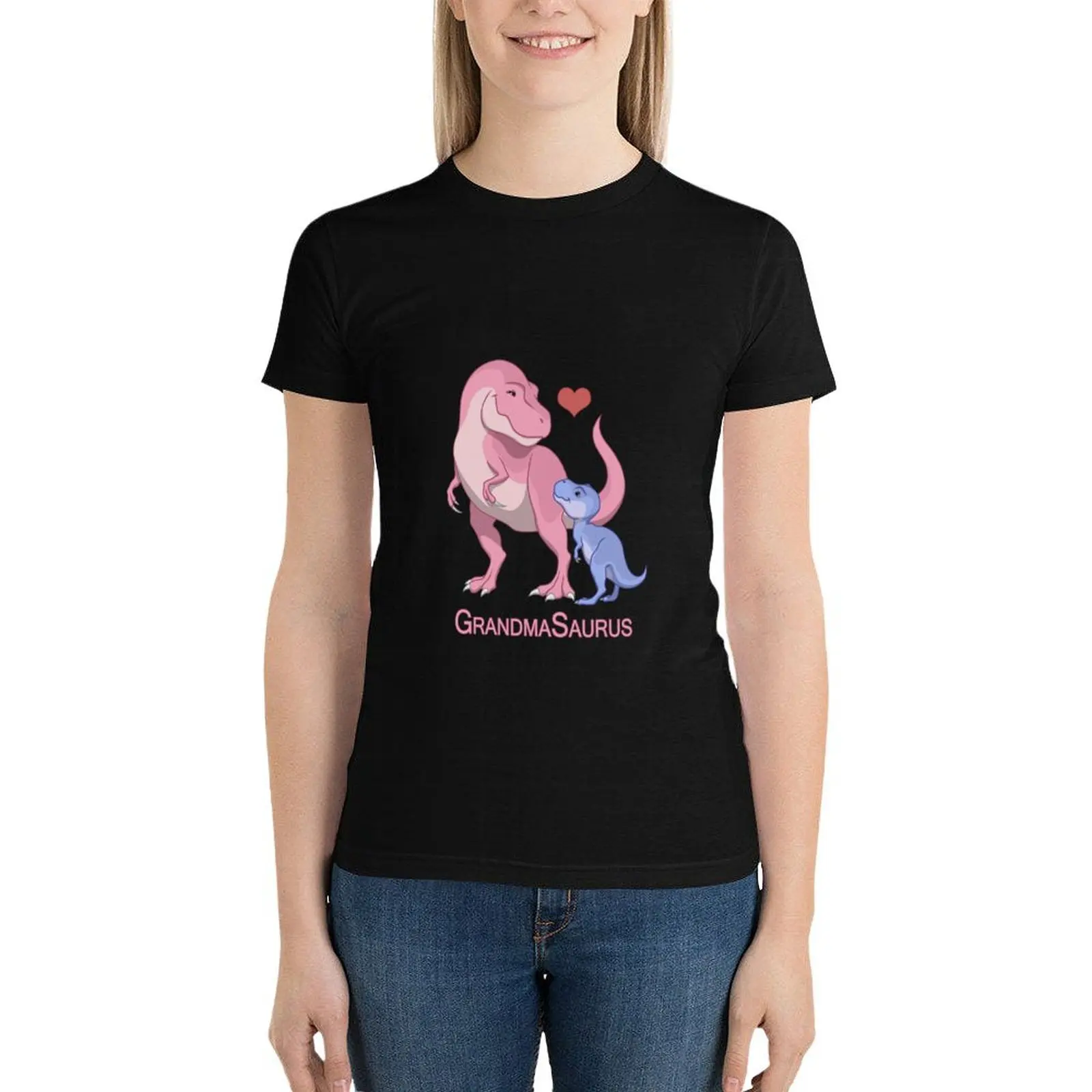 Футболка с динозавром grandmasaurus grammy trex для маленьких мальчиков - Фотография_4