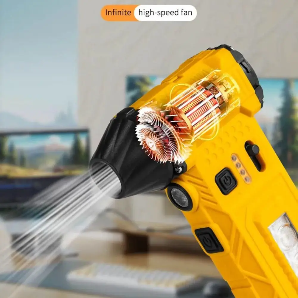 Turbo violent fan бесщеточный двигатель - Фотография_4