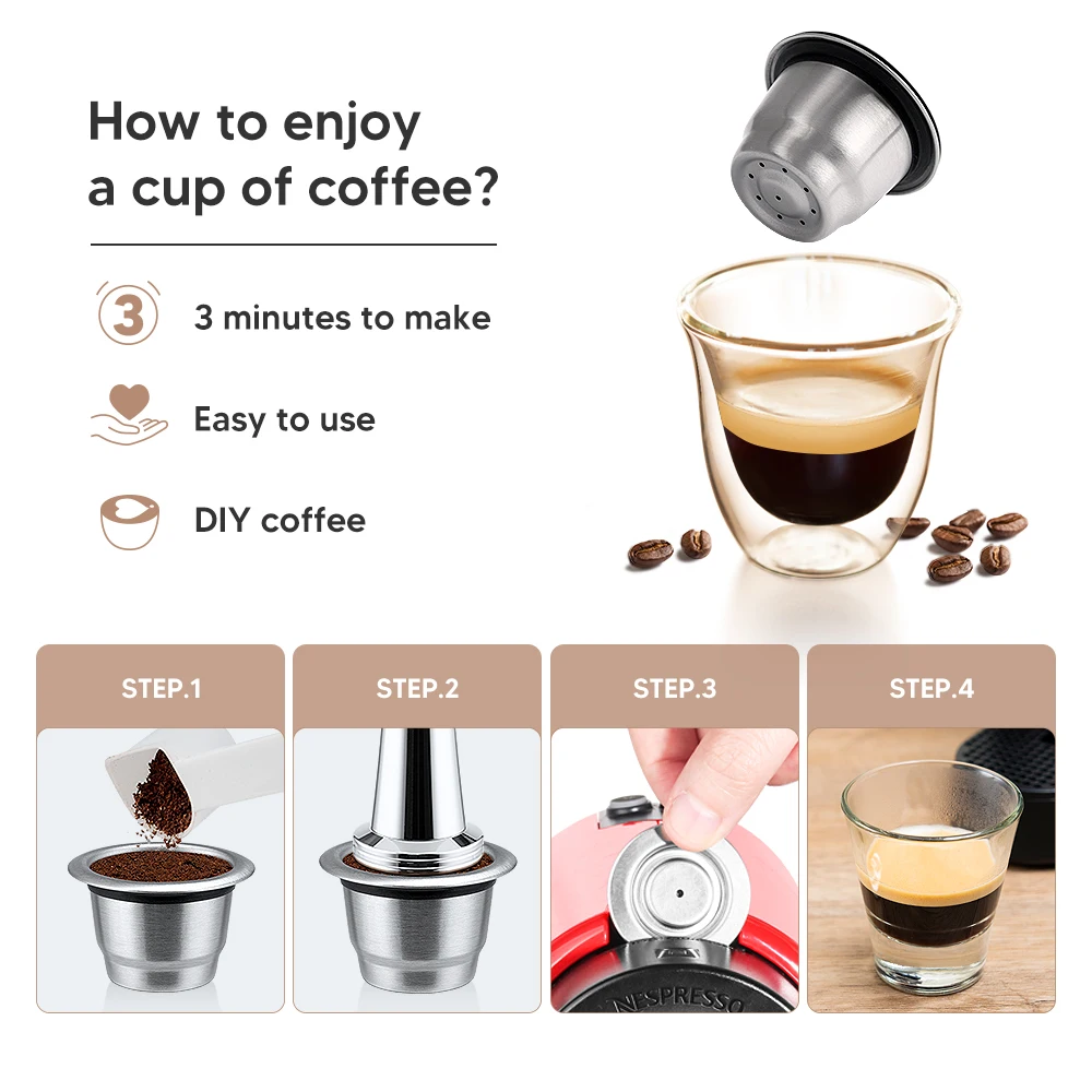 Многоразовые капсулы для кофе nespresso - Фотография_5