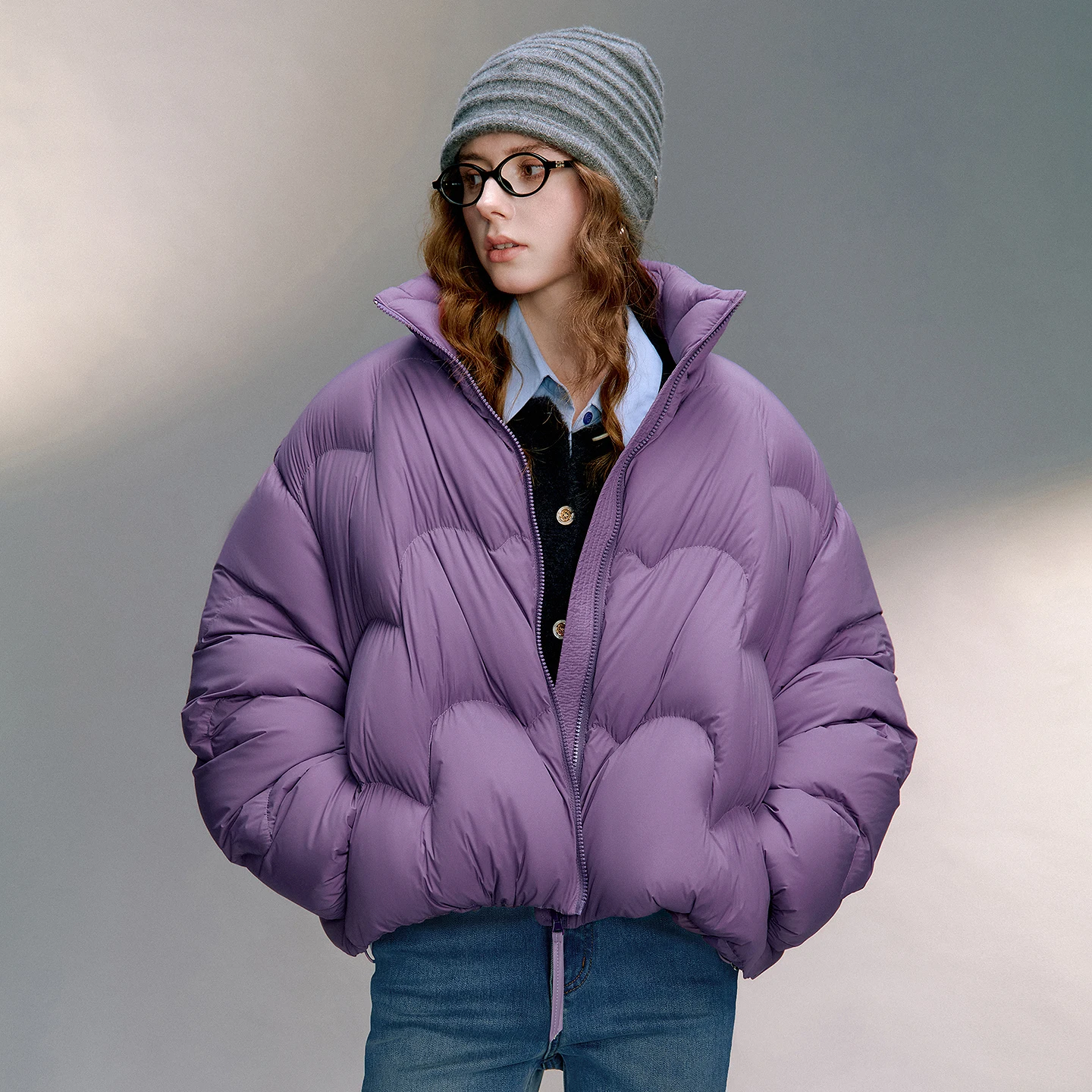 Toyouth женская куртка на 90% белом утином пуху - Фотография_5