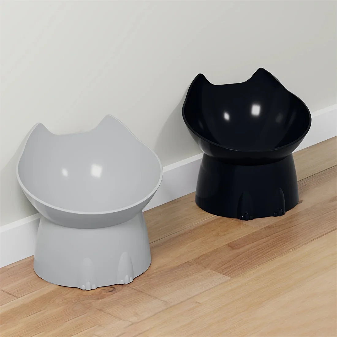 Повышенная миска для кошек whiskerware - Фотография_6