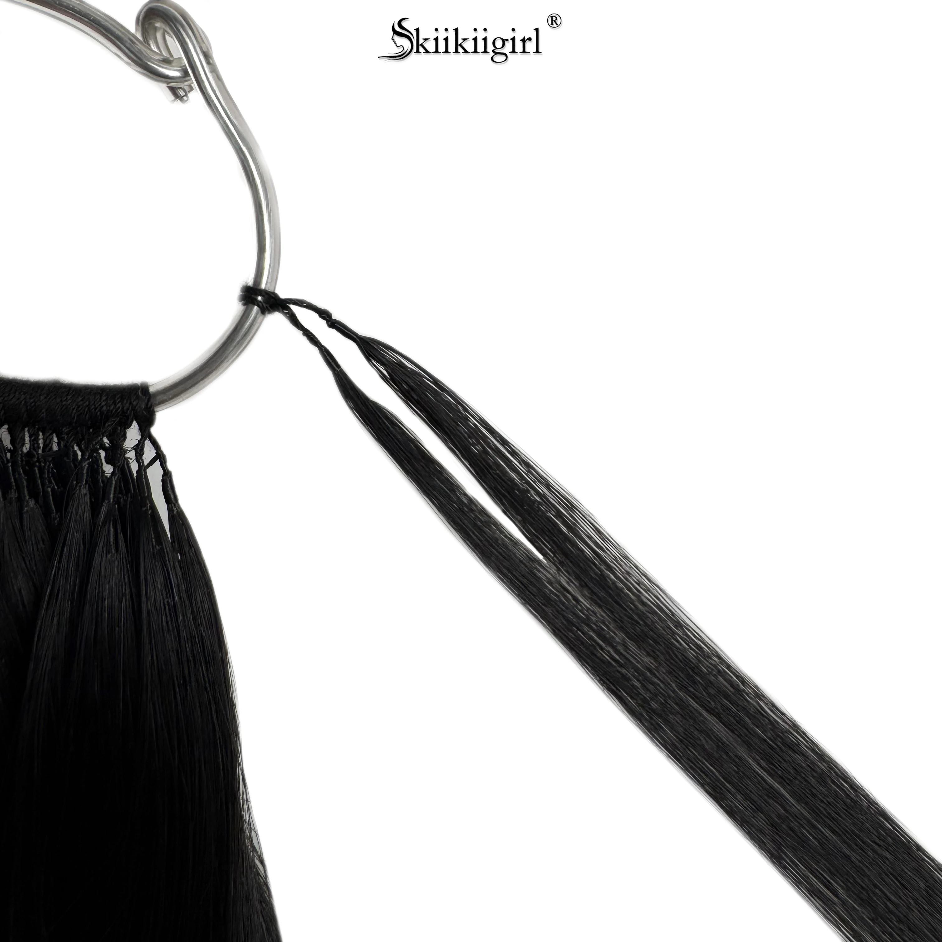 Kiikiigirl человеческие волосы remy - Фотография_3