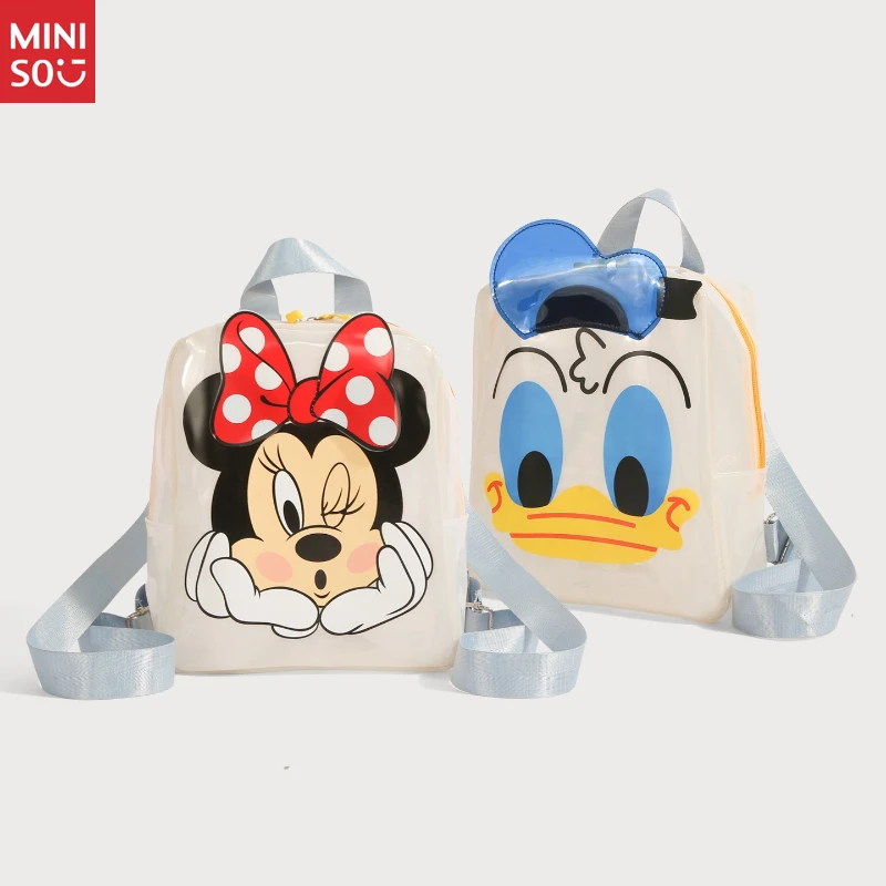 Прозрачный рюкзак из пвх disney donald duck minnie