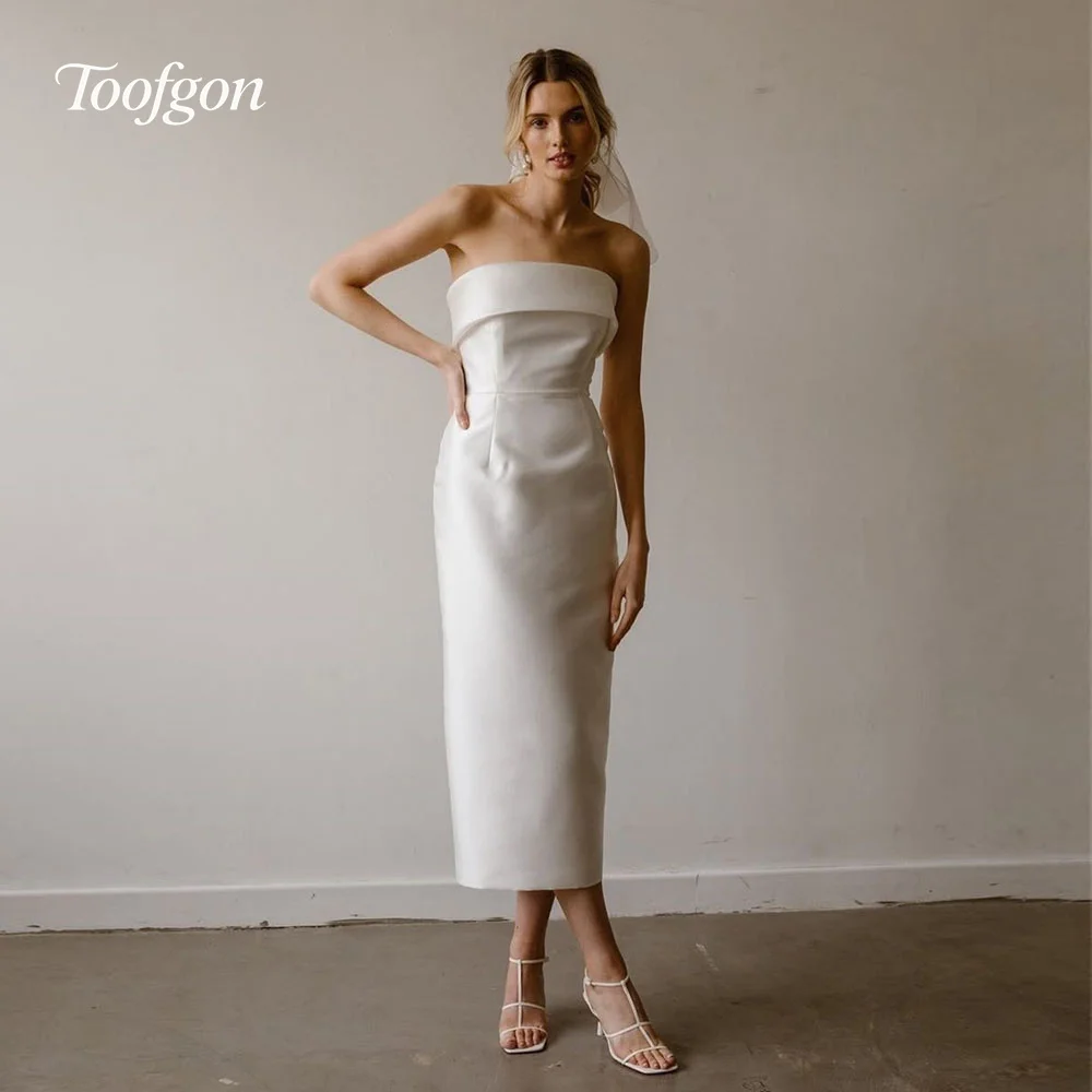 Toofan атласные свадебные платья