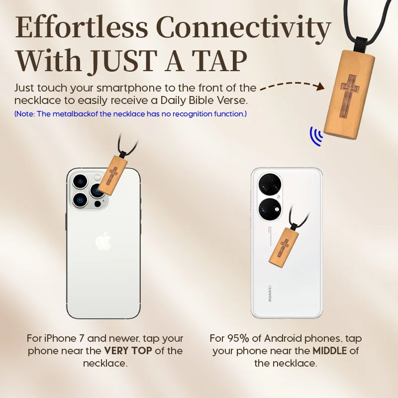 Католические украшения ожерелье с католическим крестом и nfc - Фотография_6