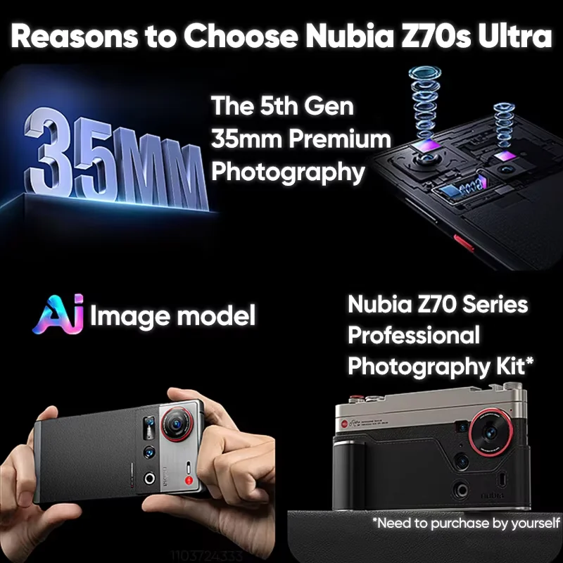Nubia z70s ultra global version snapdragon 8 elite 6 - Фотография_2