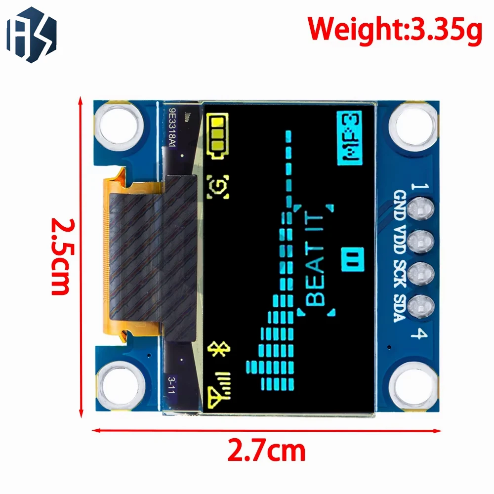 Продукт 0,96-дюймовый oled iic - Фотография_4