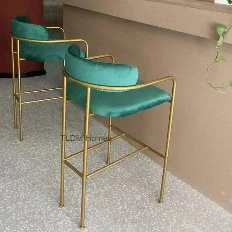 Железные стулья, мебель, скандинавский - Фотография_3