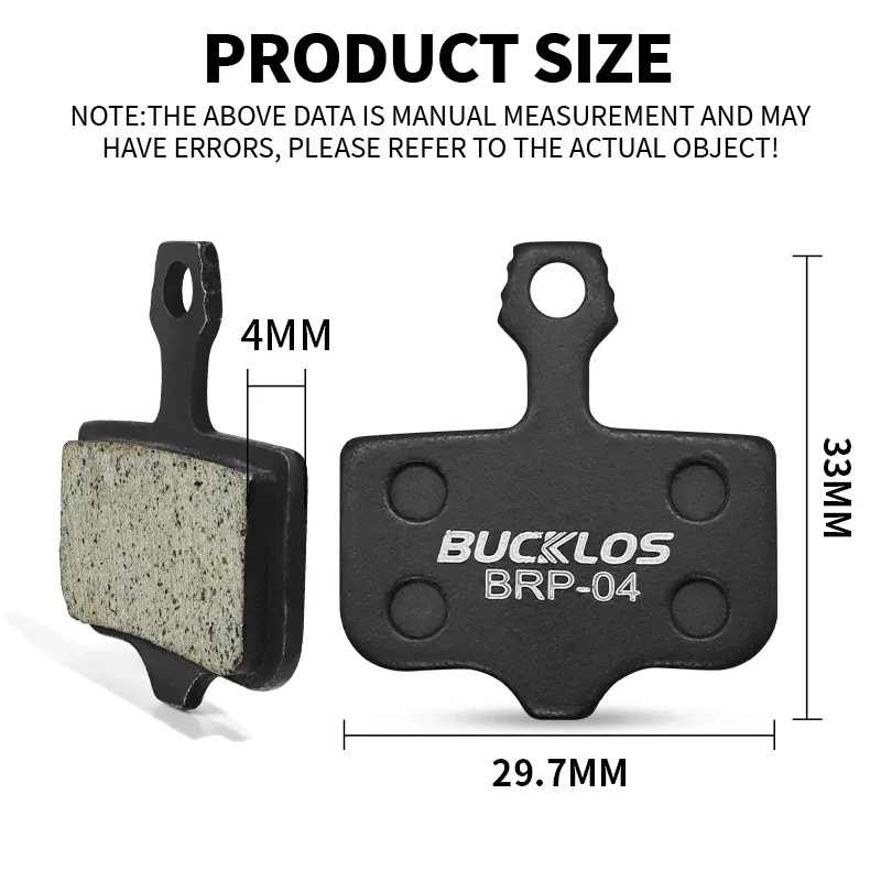 Bucklos смола дисковые тормозные колодки для sram avid - Фотография_3