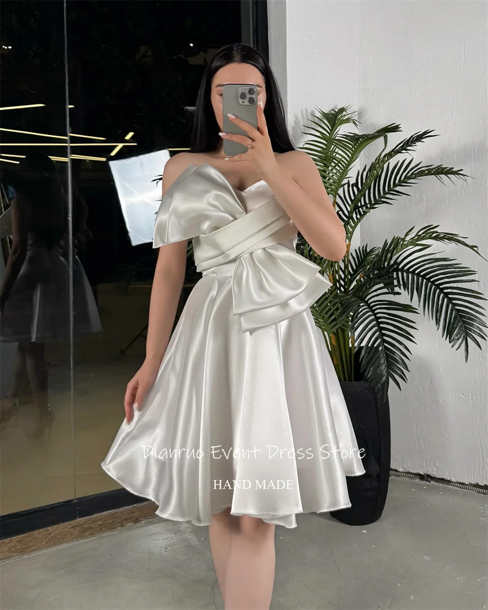 Dianruo милое платье трапециевидной - Фотография_3