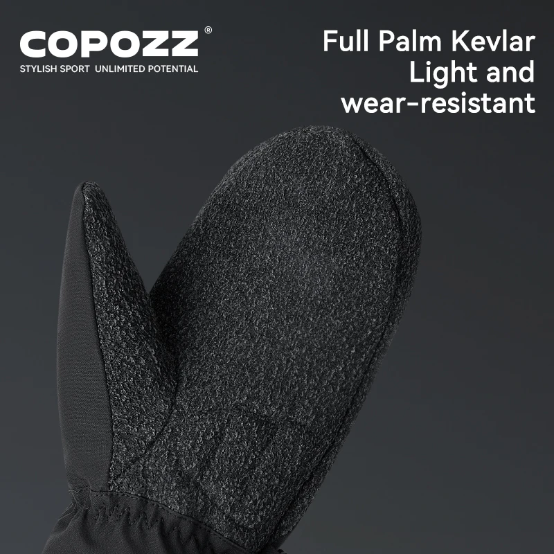 Copozz зимние лыжные перчатки из кевлара - Фотография_4