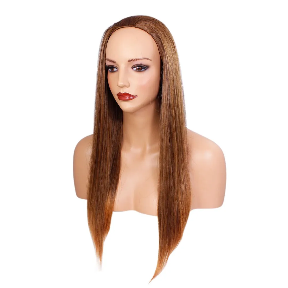 Коричневые каштановые кончики прямые - Фотография_4