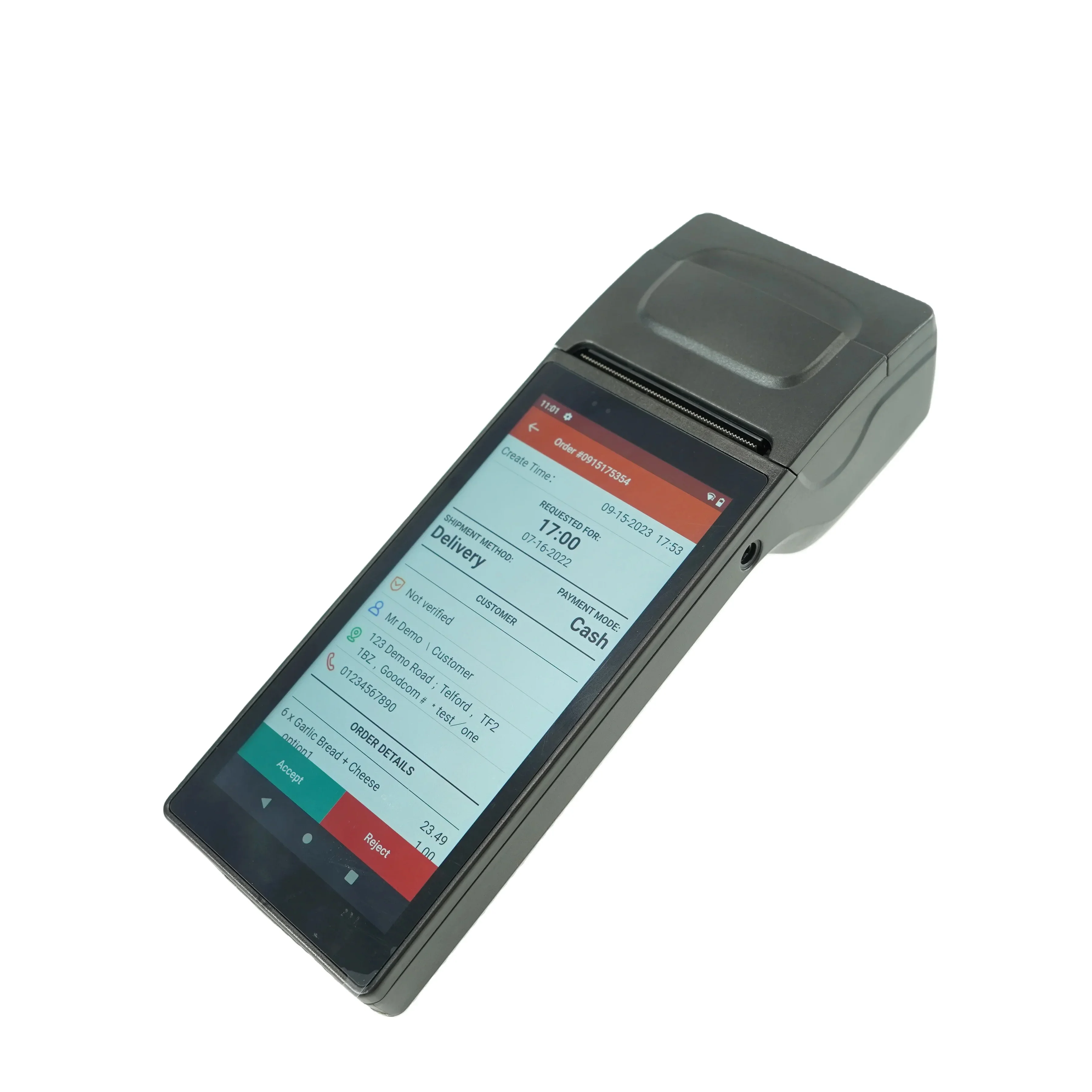 Pos-терминал android с сенсорным - Фотография_4
