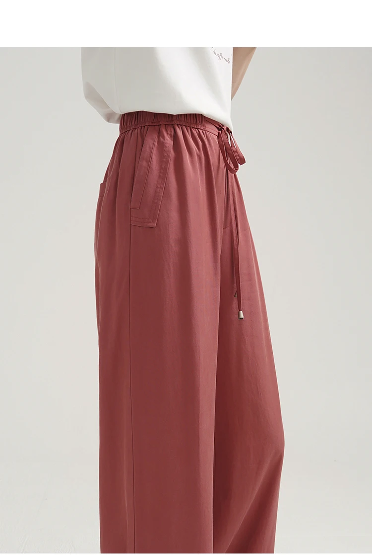 Широкие брюки с высокой талией - Фотография_3