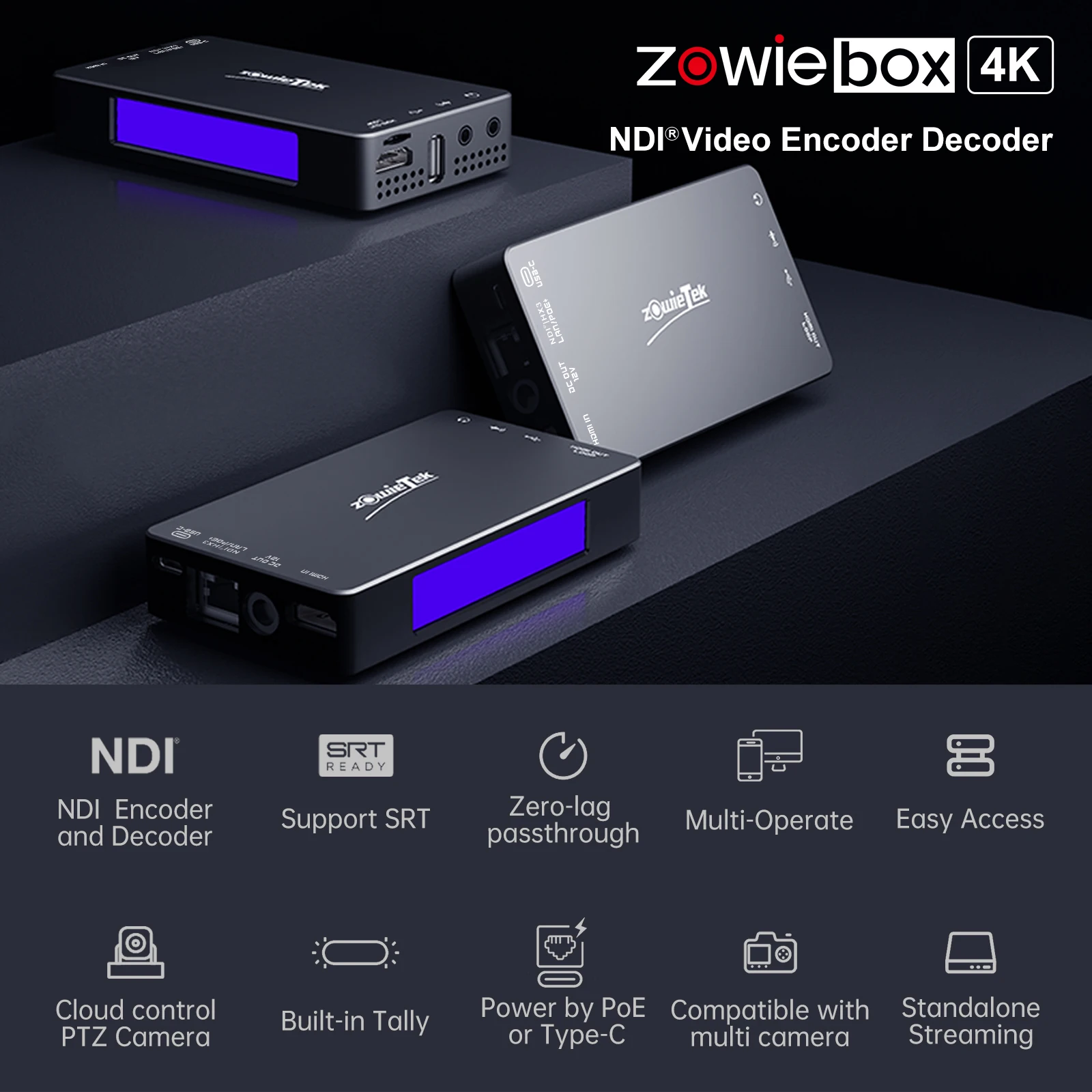 Видео zowietek 4k hdmi для прямой трансляции - Фотография_2