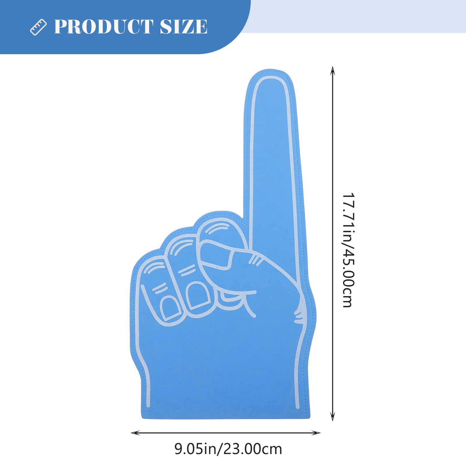 Пенопластовая рука для спортивных мероприятий - Фотография_2