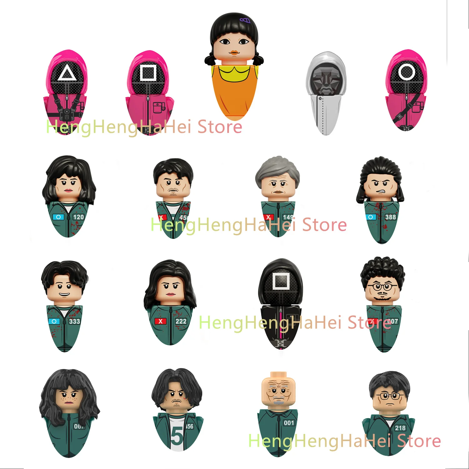 Новый кальмар game3 аниме мультфильм