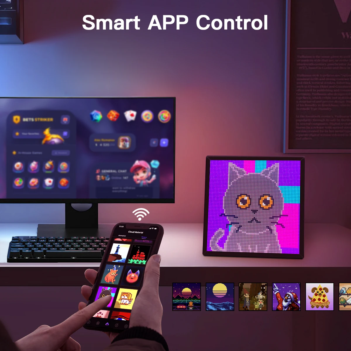 App control pixel rgb светодиодный дисплей - Фотография_6
