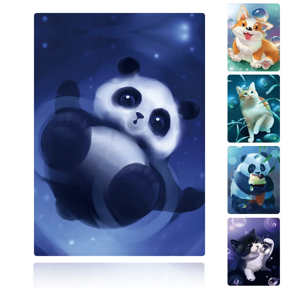 Модная женская и мужская обложка для паспорта из искусственной кожи