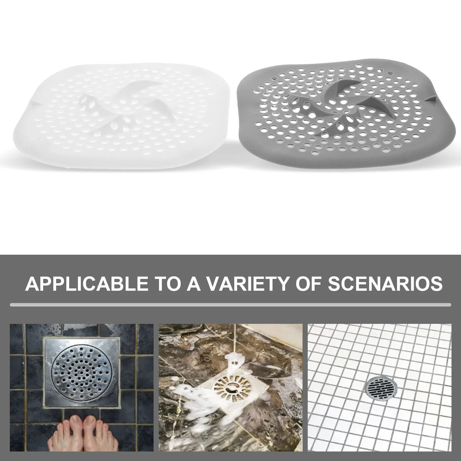 Силиконовый фильтр для раковины в ванной комнате - Фотография_4