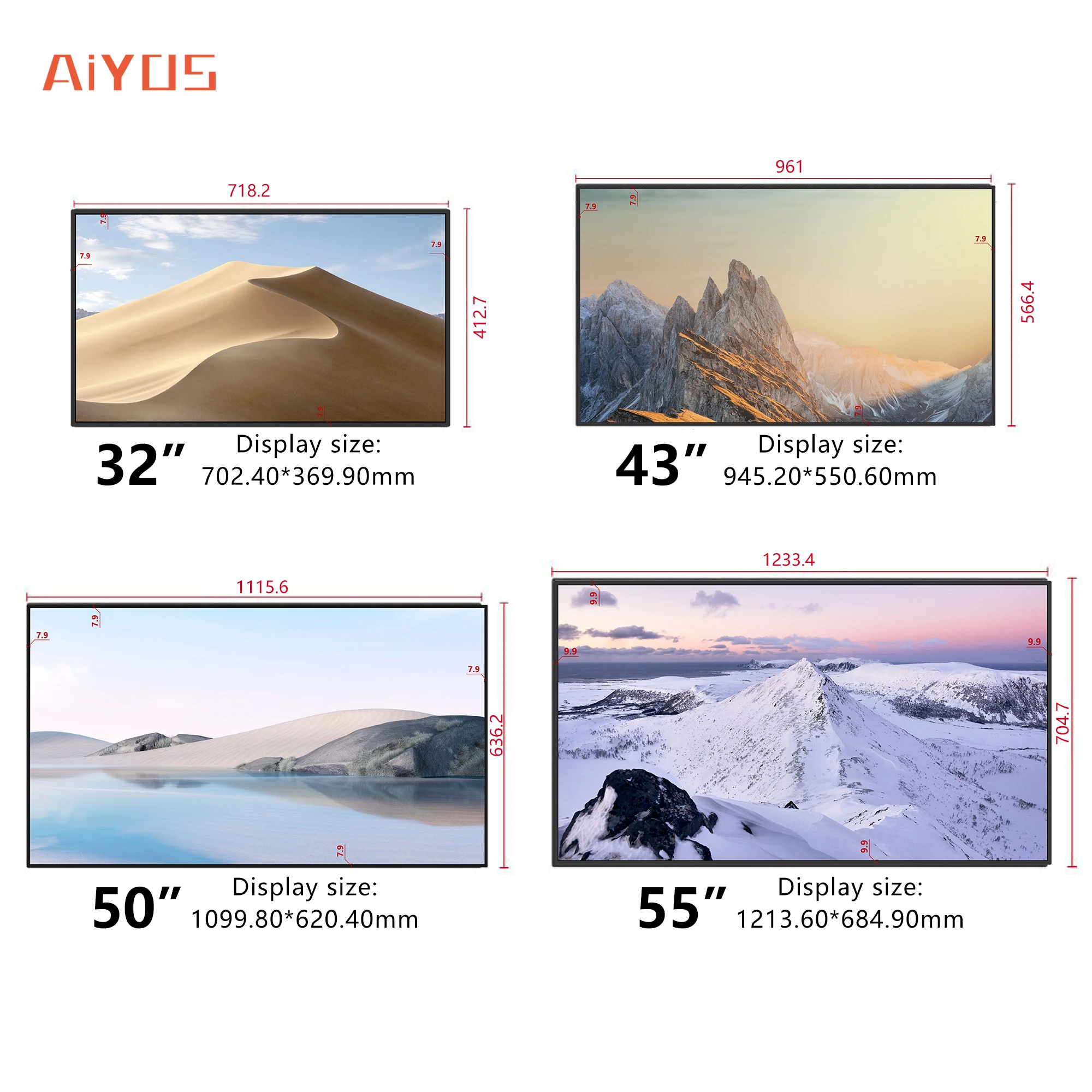 Заводская цена 32-55 дюймов высокая - Фотография_6