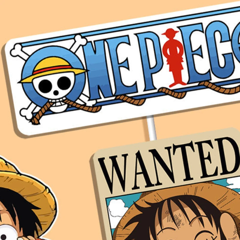 One piece луффи топпер для торта - Фотография_4