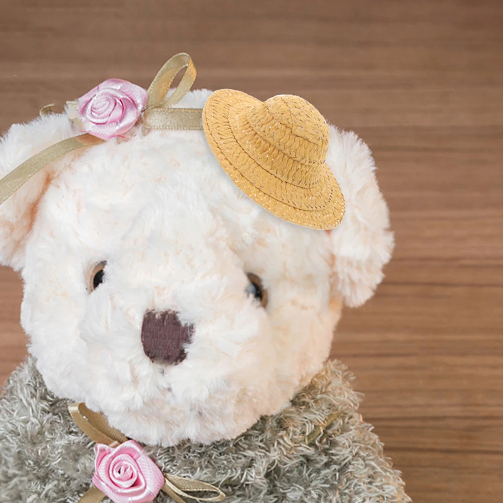 Мини-тканые шляпы 7 см для поделок своими руками