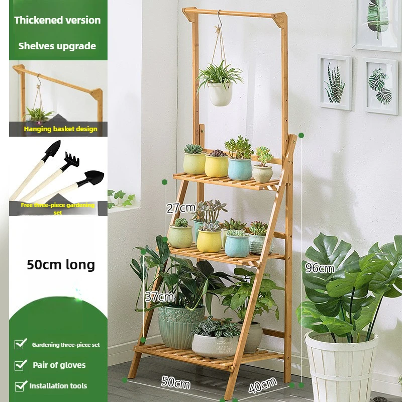 Складная деревянная подвесная кашпо - Фотография_6