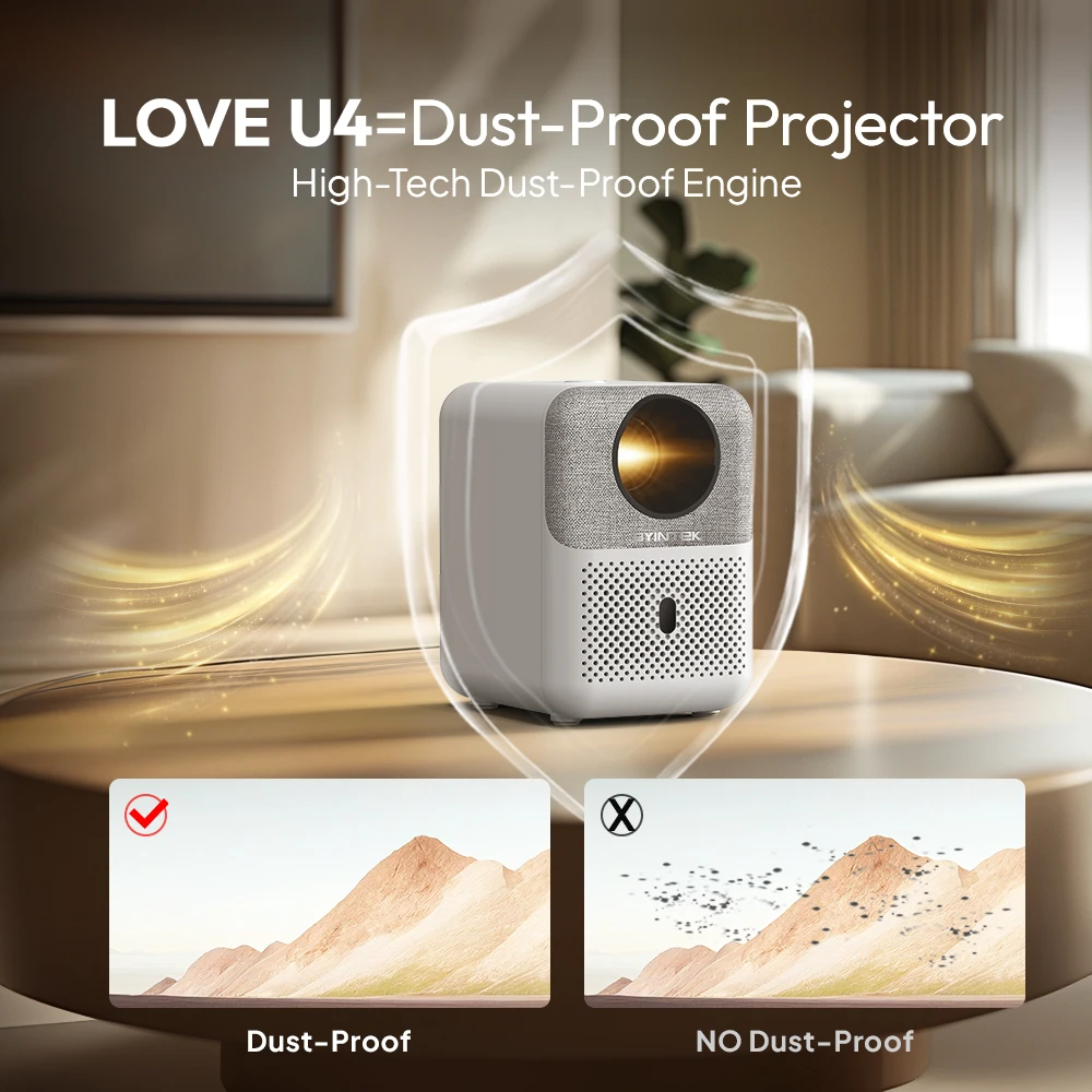 Проектор byintek love u4 4k smart - Фотография_2
