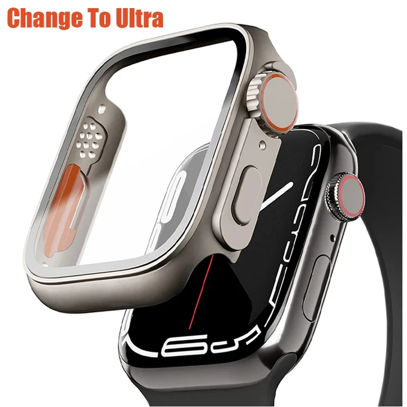 Стекло + чехол для apple watch