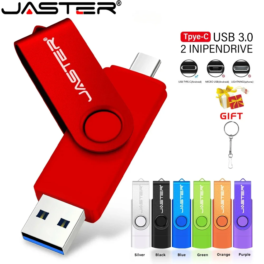 Jaster type-c 2 в 1 usb 3