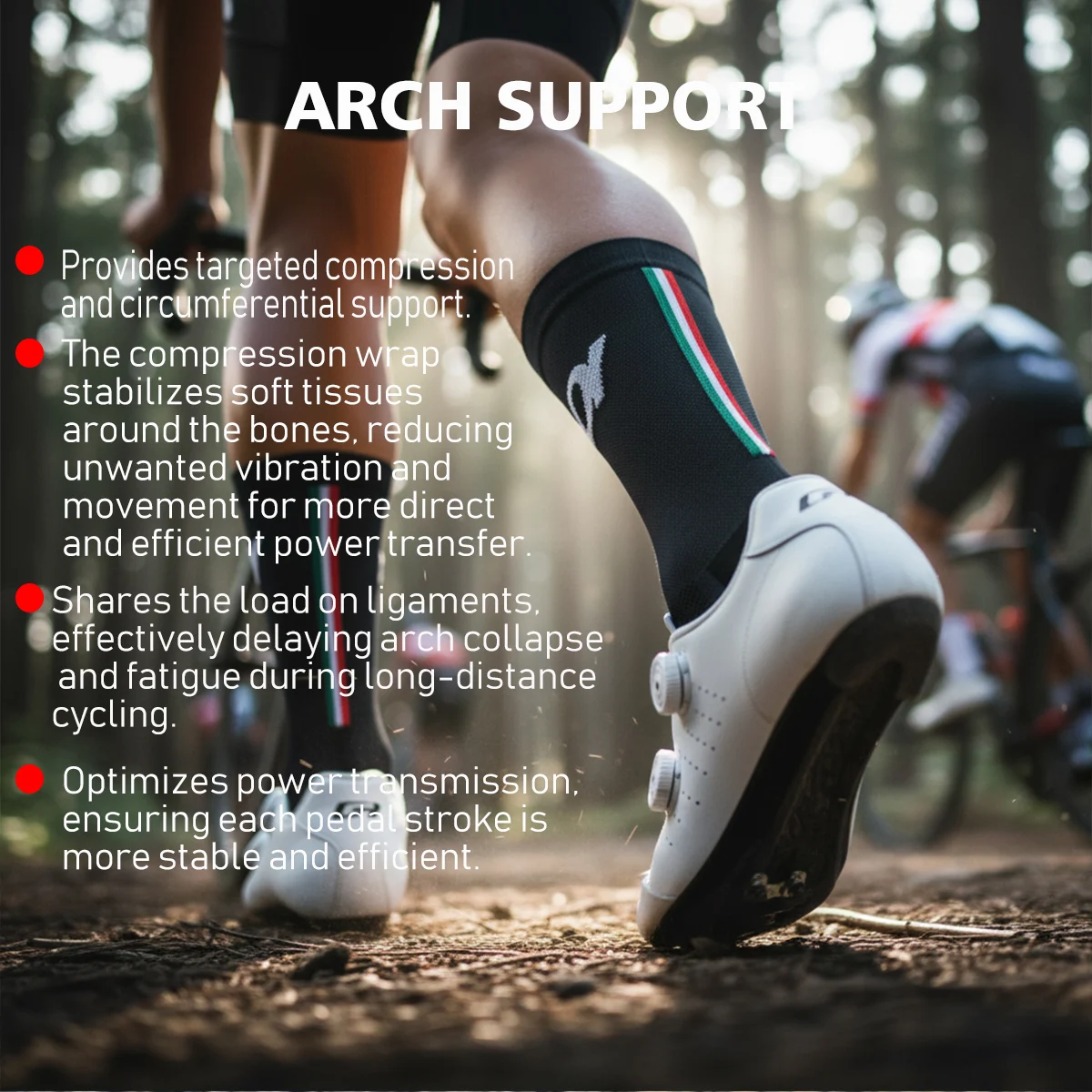 Велосипедные носки для мужчин и женщин - Фотография_2