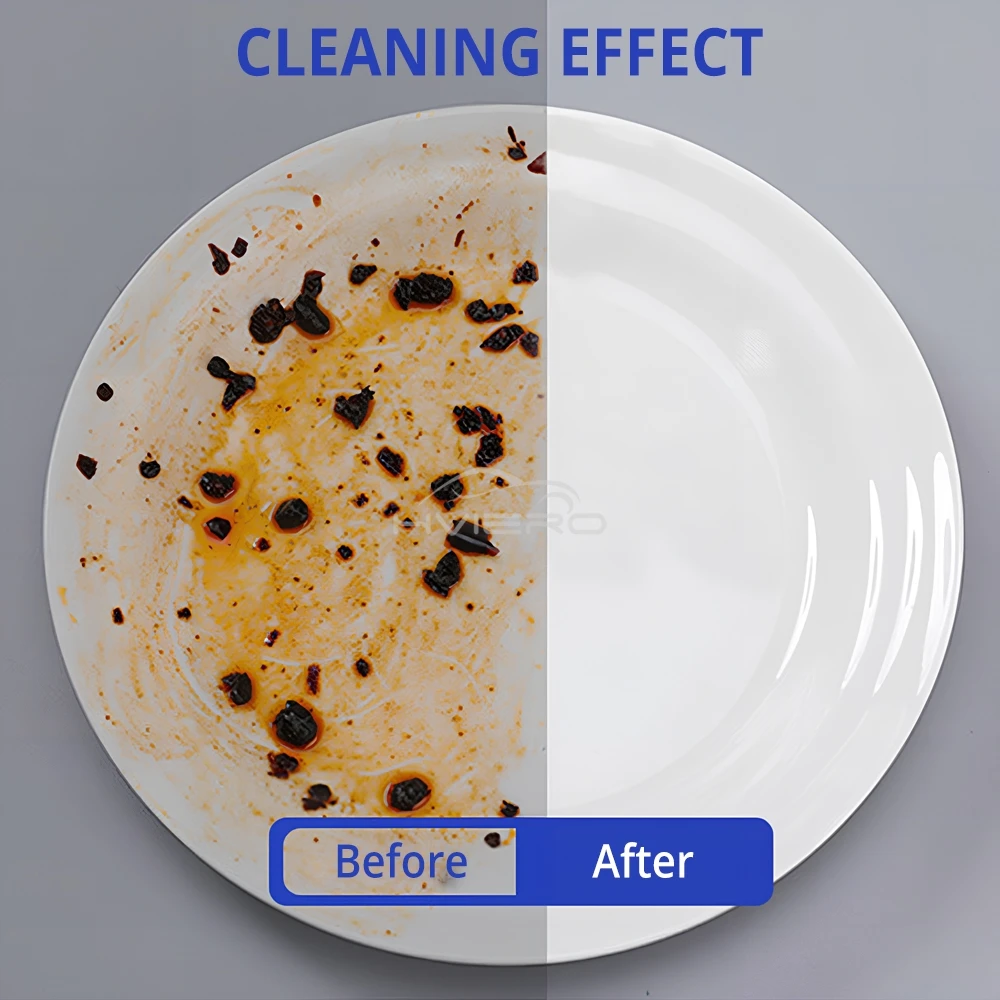 1x белая губка, резиновый очиститель для меламина - Фотография_4