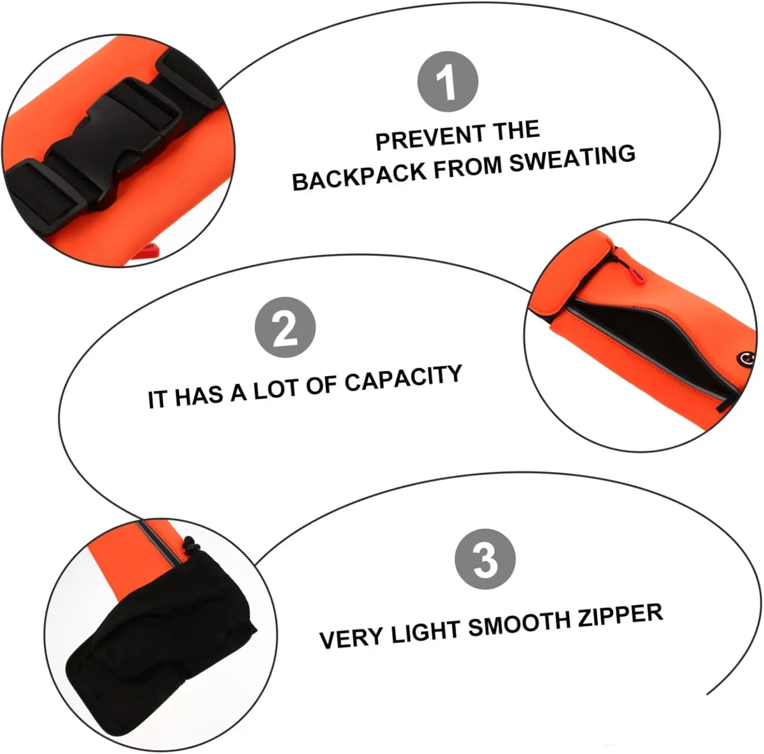 Спортивная поясная сумка mikinona с держателем для бутылки с водой - Фотография_3