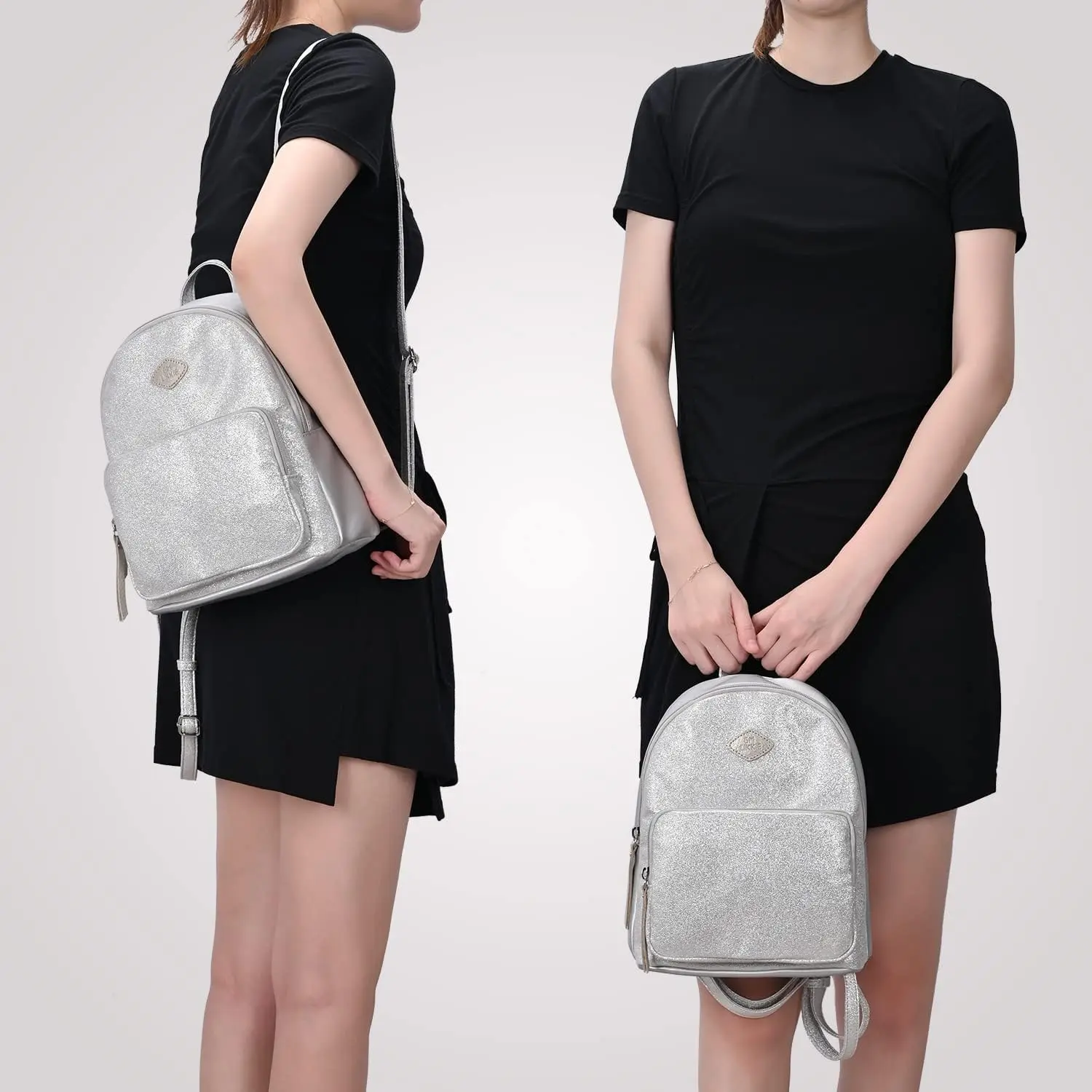 Модный рюкзак gm likkie с блестками - Фотография_6