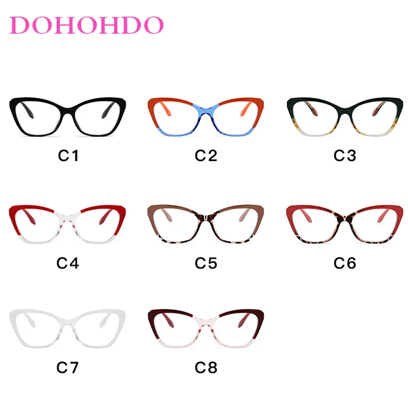 Классические очки tr90 «кошачий глаз» с защитой от синего света - Фотография_6