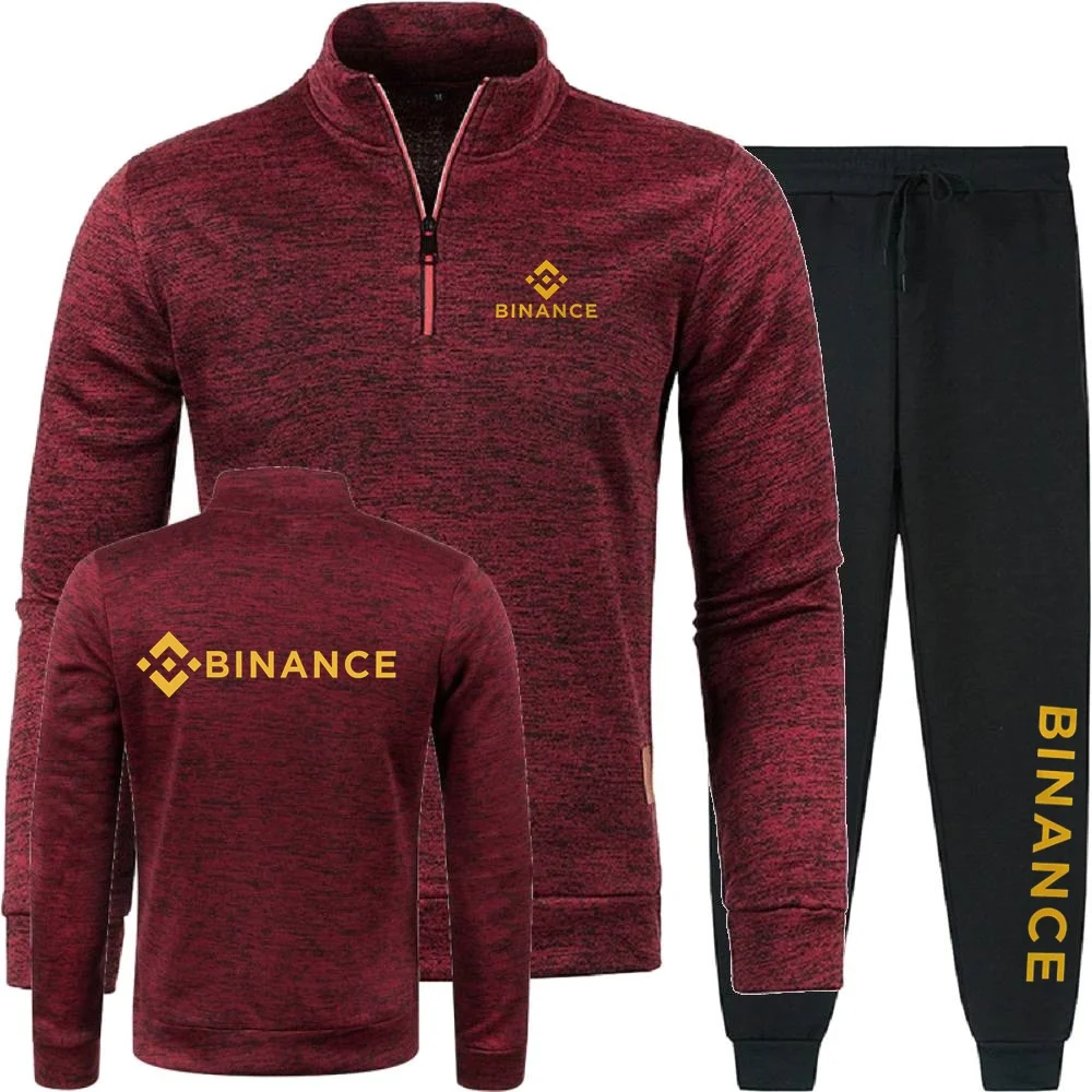 Новый мужской пуловер binance crypto - Фотография_4