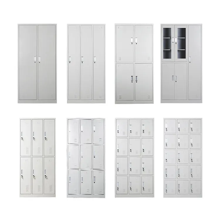 Стальной 6-дверный стальной шкаф almirah - Фотография_5