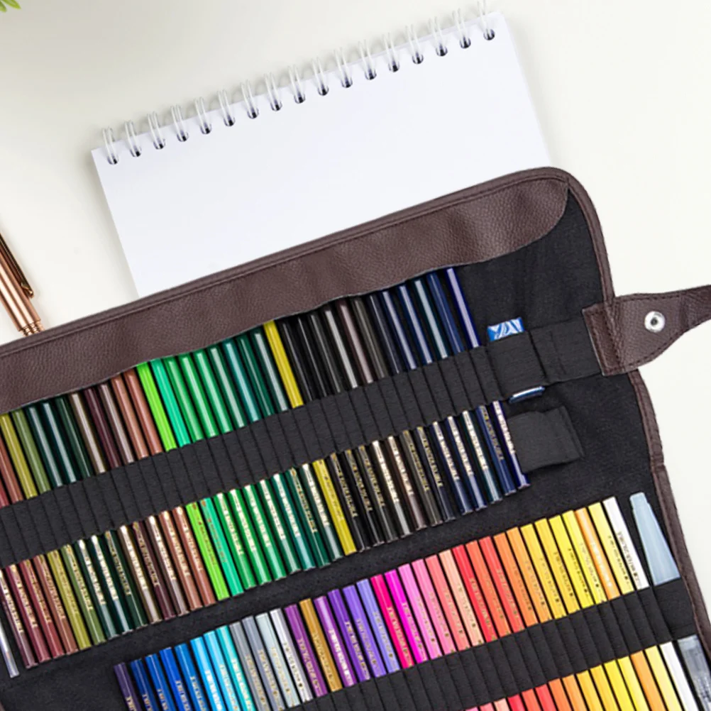 Холщовая сумка для карандашей с 72 отверстиями - Фотография_2